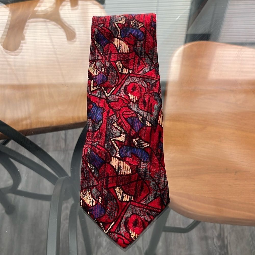 Brioni Geometric Silk Tie